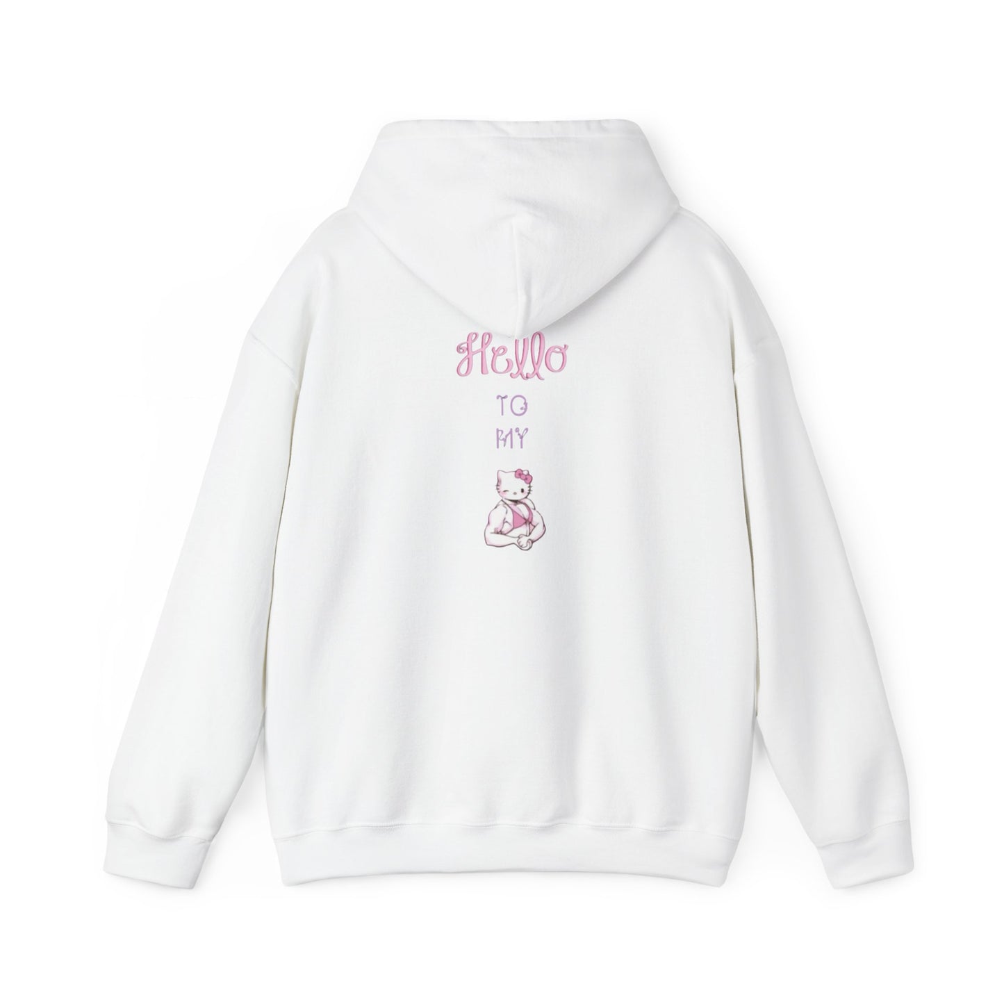 Muscular Hello Kitty Hoodie