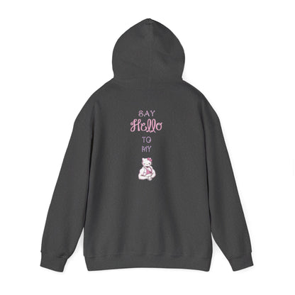 Muscular Hello Kitty Hoodie