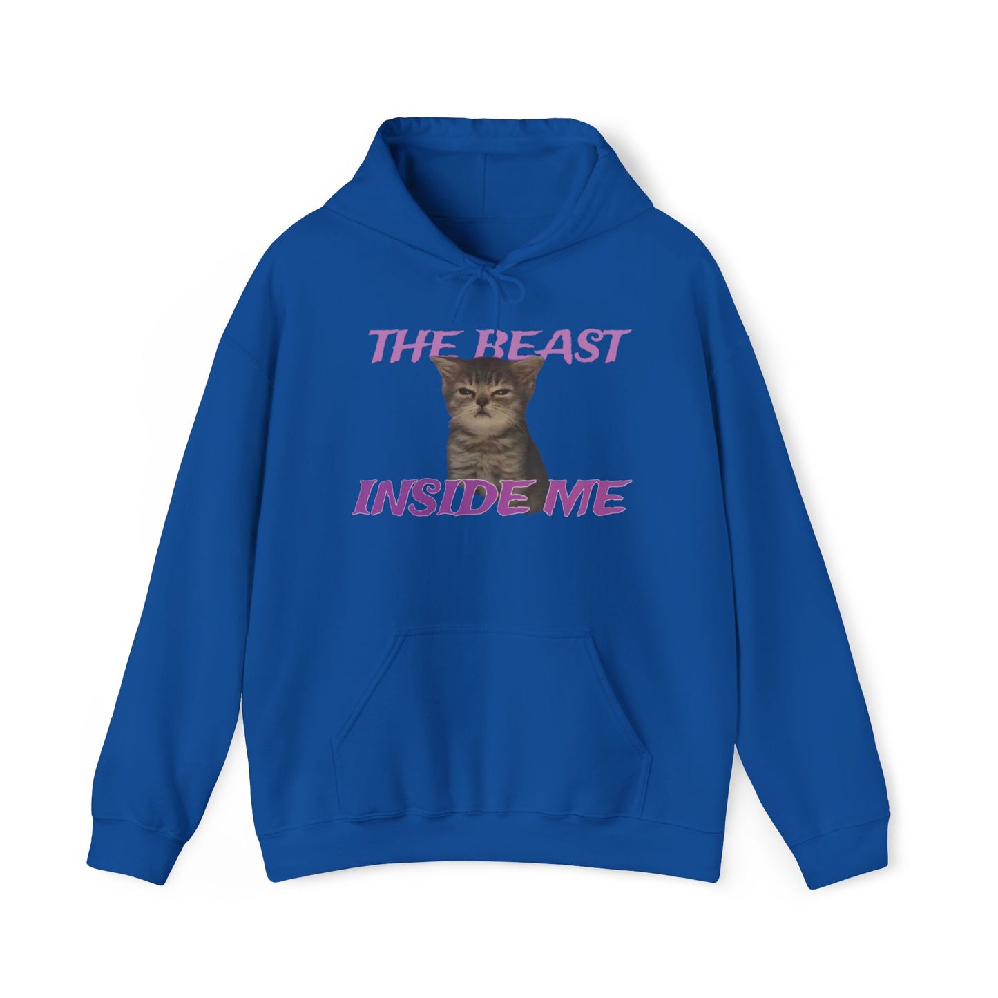 Beast Inside Me Cat Hoodie