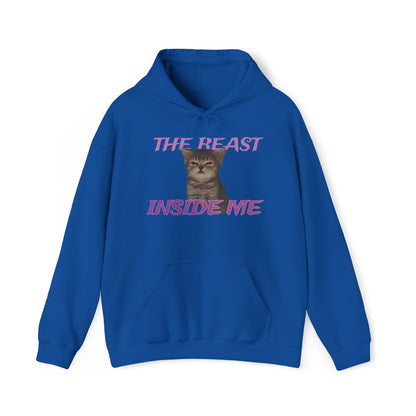 Beast Inside Me Cat Hoodie
