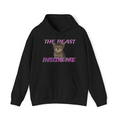 Beast Inside Me Cat Hoodie