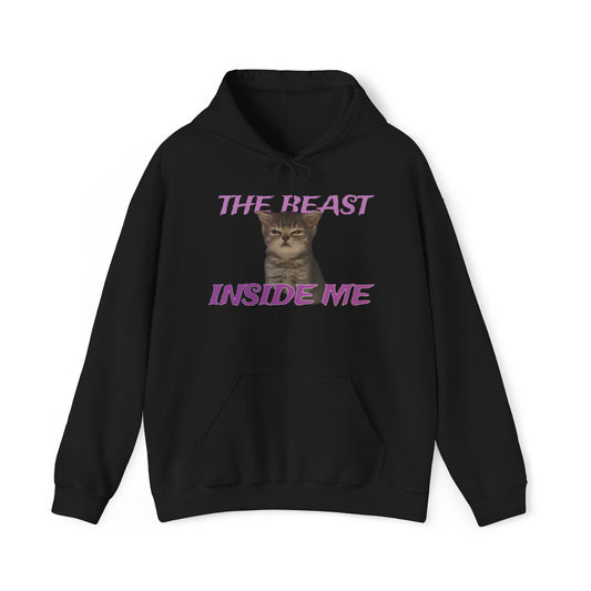 Beast Inside Me Cat Hoodie