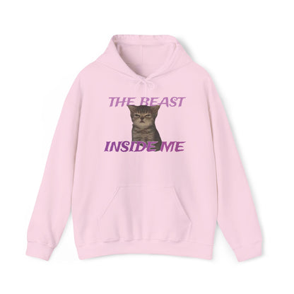 Beast Inside Me Cat Hoodie
