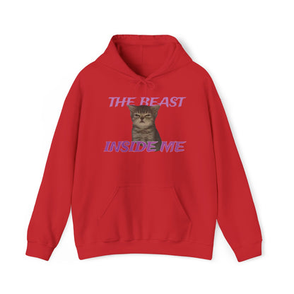 Beast Inside Me Cat Hoodie