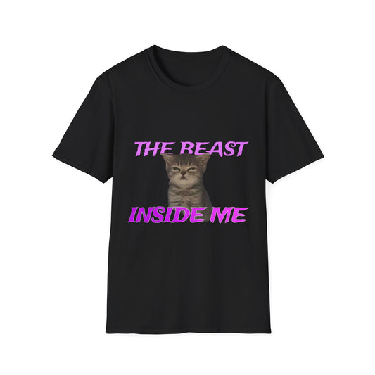 Beast Inside Me Cat T-Shirt