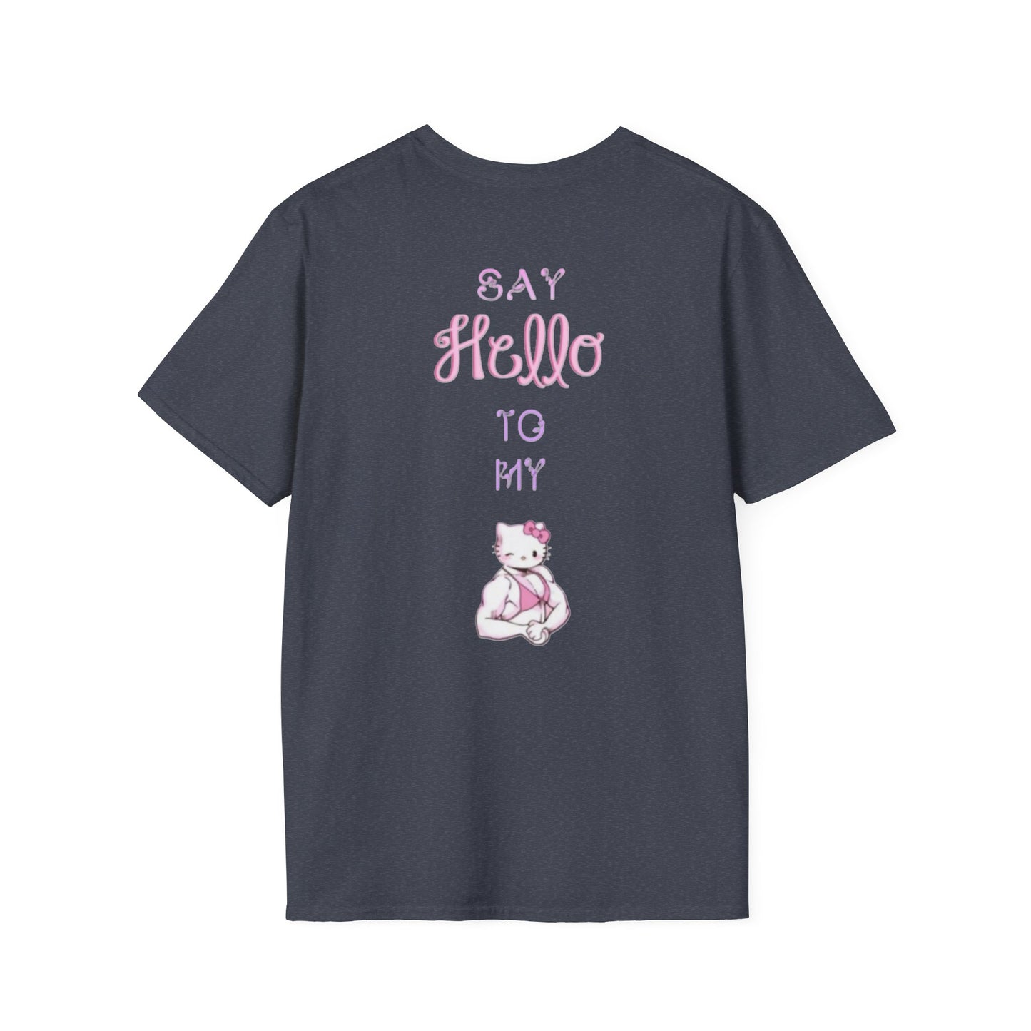 Muscular Hello Kitty Unisex T-Shirt