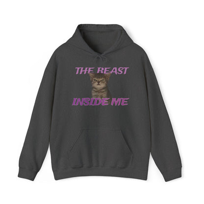 Beast Inside Me Cat Hoodie