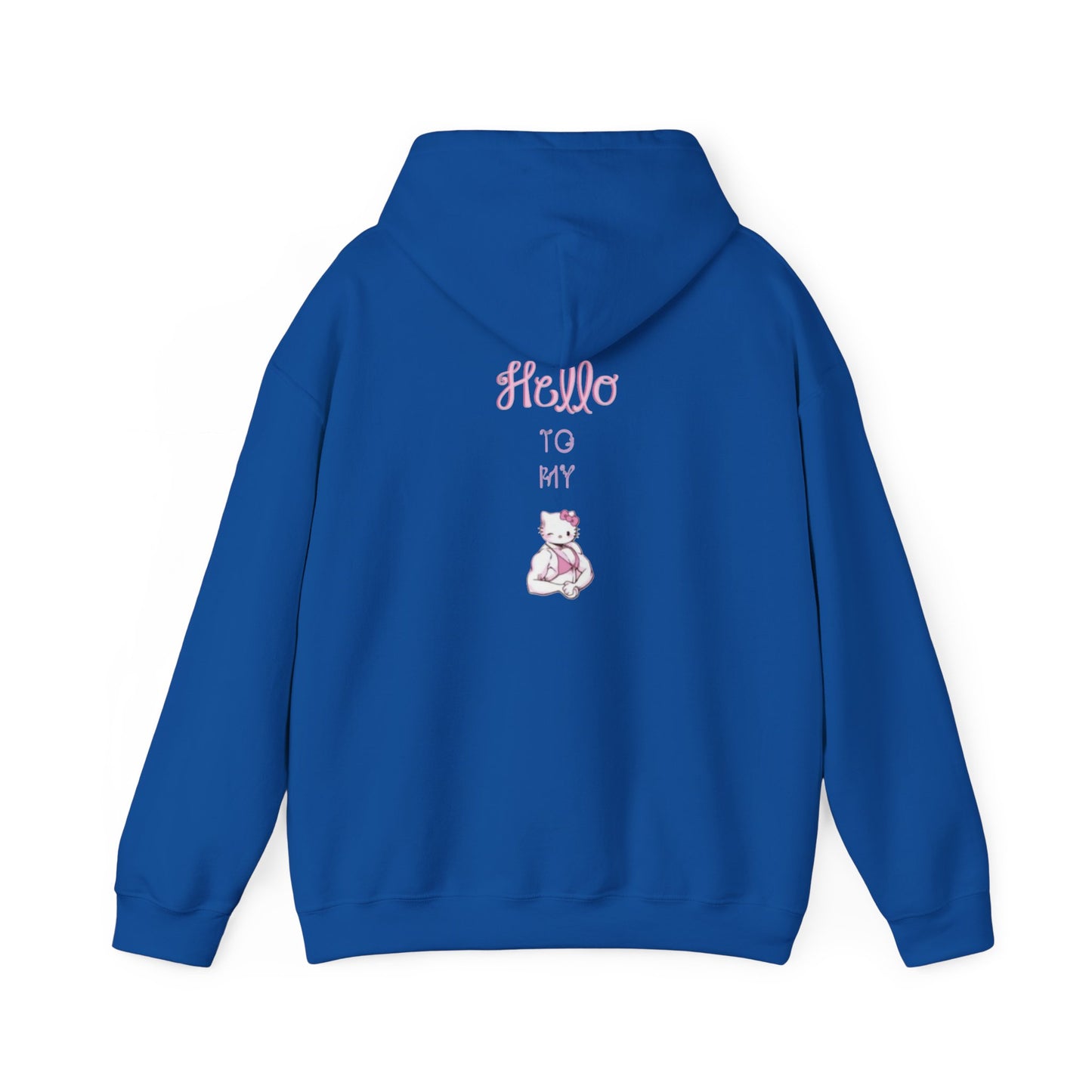 Muscular Hello Kitty Hoodie
