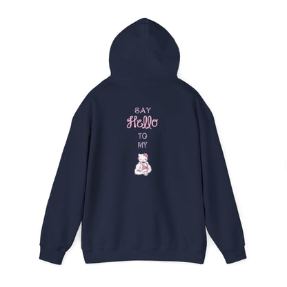 Muscular Hello Kitty Hoodie