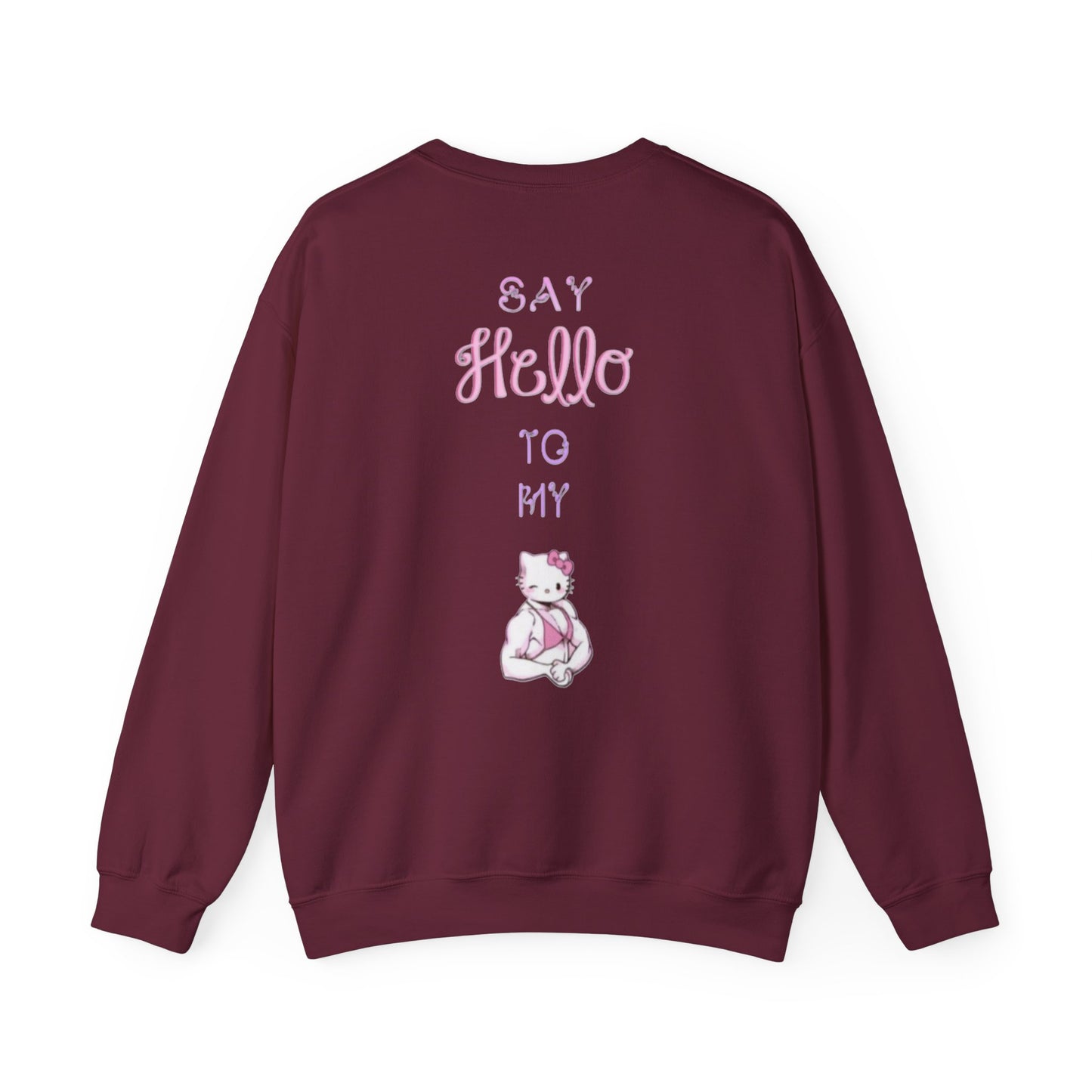 Muscular Hello Kitty Sweatshirt