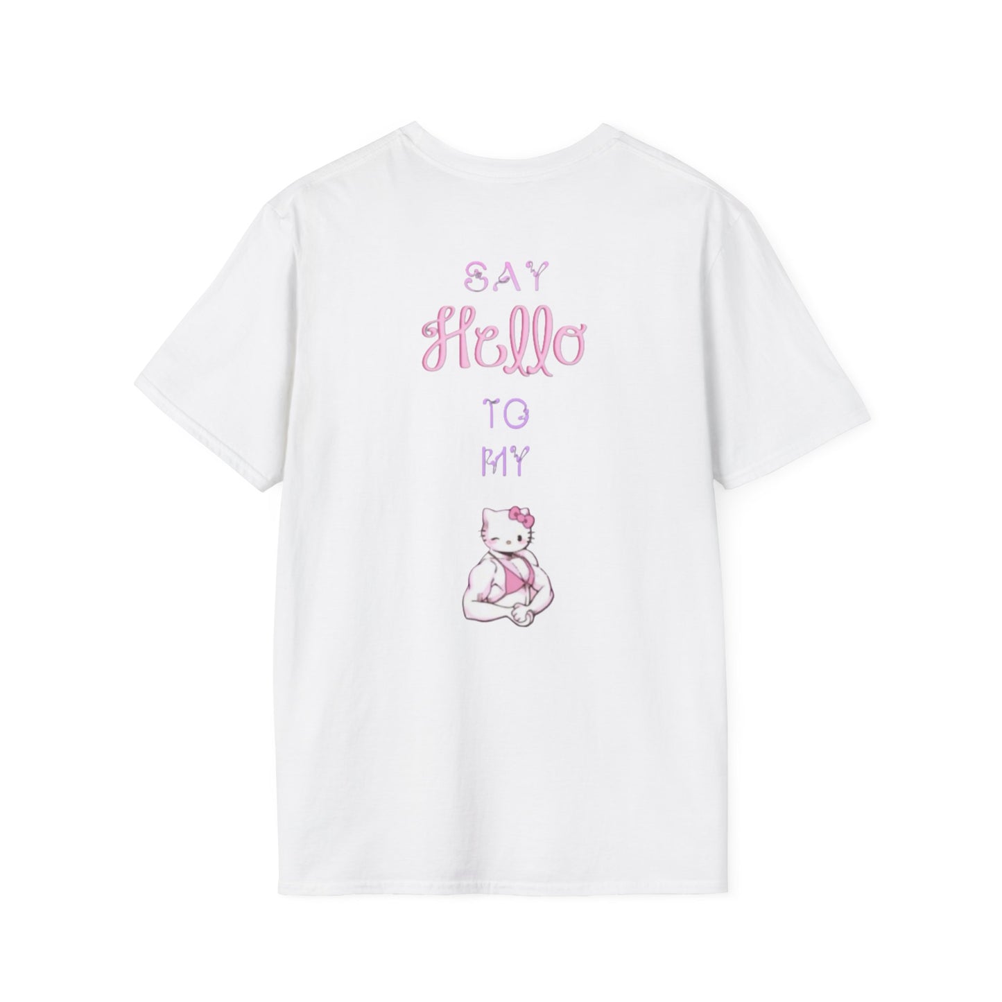 Muscular Hello Kitty Unisex T-Shirt