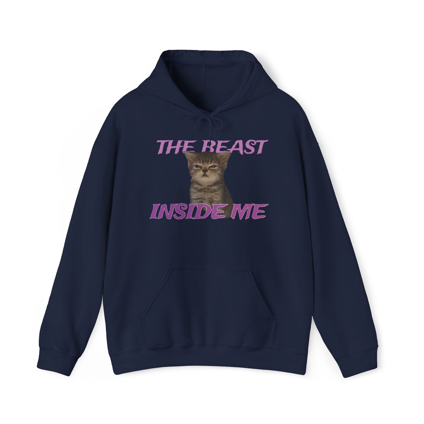 Beast Inside Me Cat Hoodie