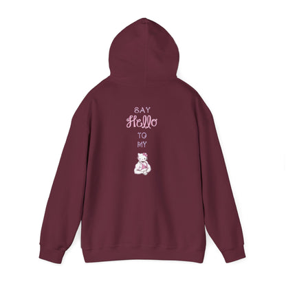 Muscular Hello Kitty Hoodie