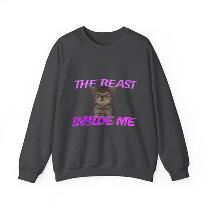 Beast Inside Me Cat Sweatshirt