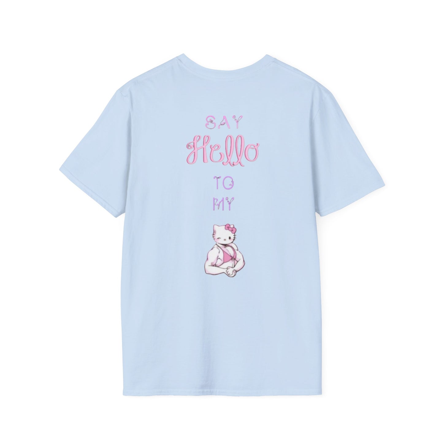 Muscular Hello Kitty Unisex T-Shirt