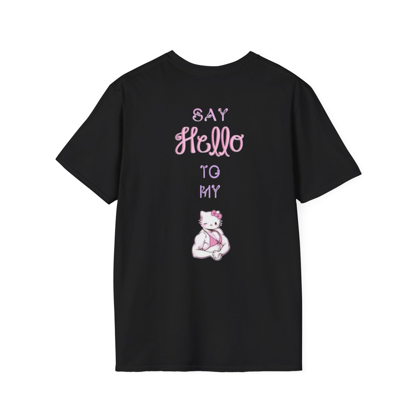 Muscular Hello Kitty Unisex T-Shirt