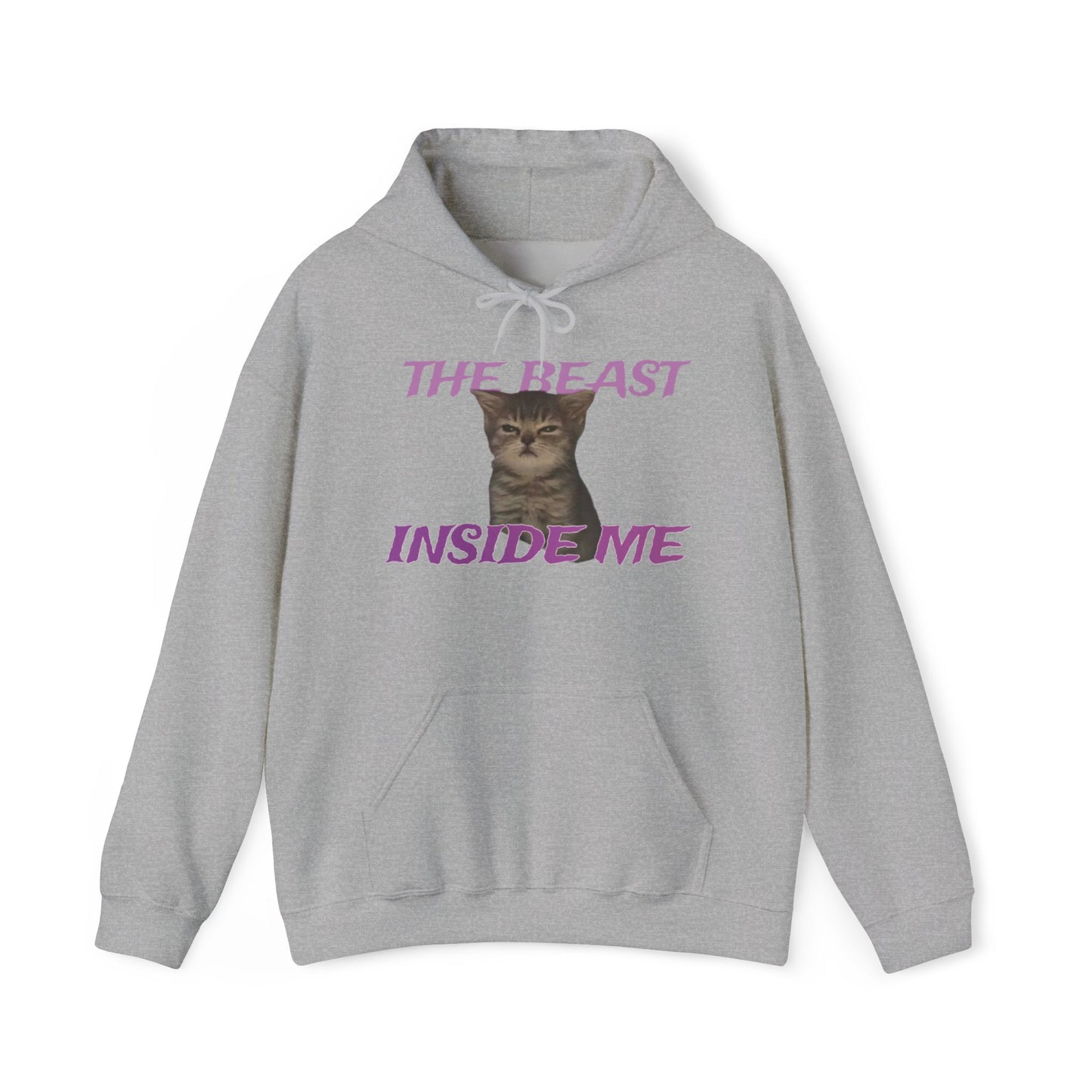 Beast Inside Me Cat Hoodie