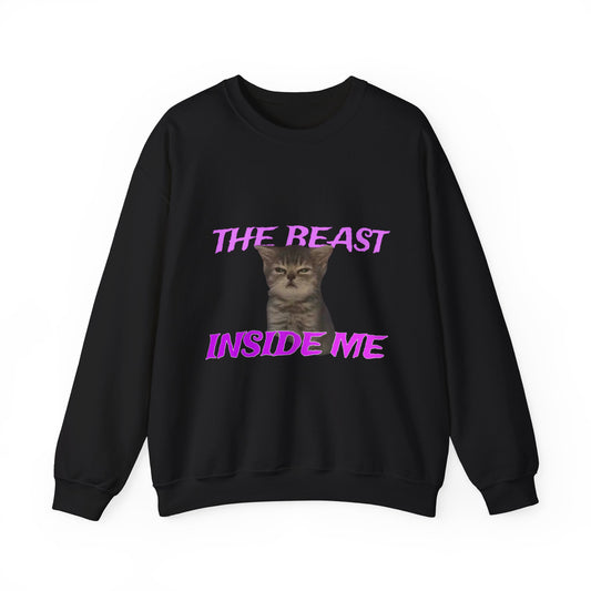 Beast Inside Me Cat Sweatshirt