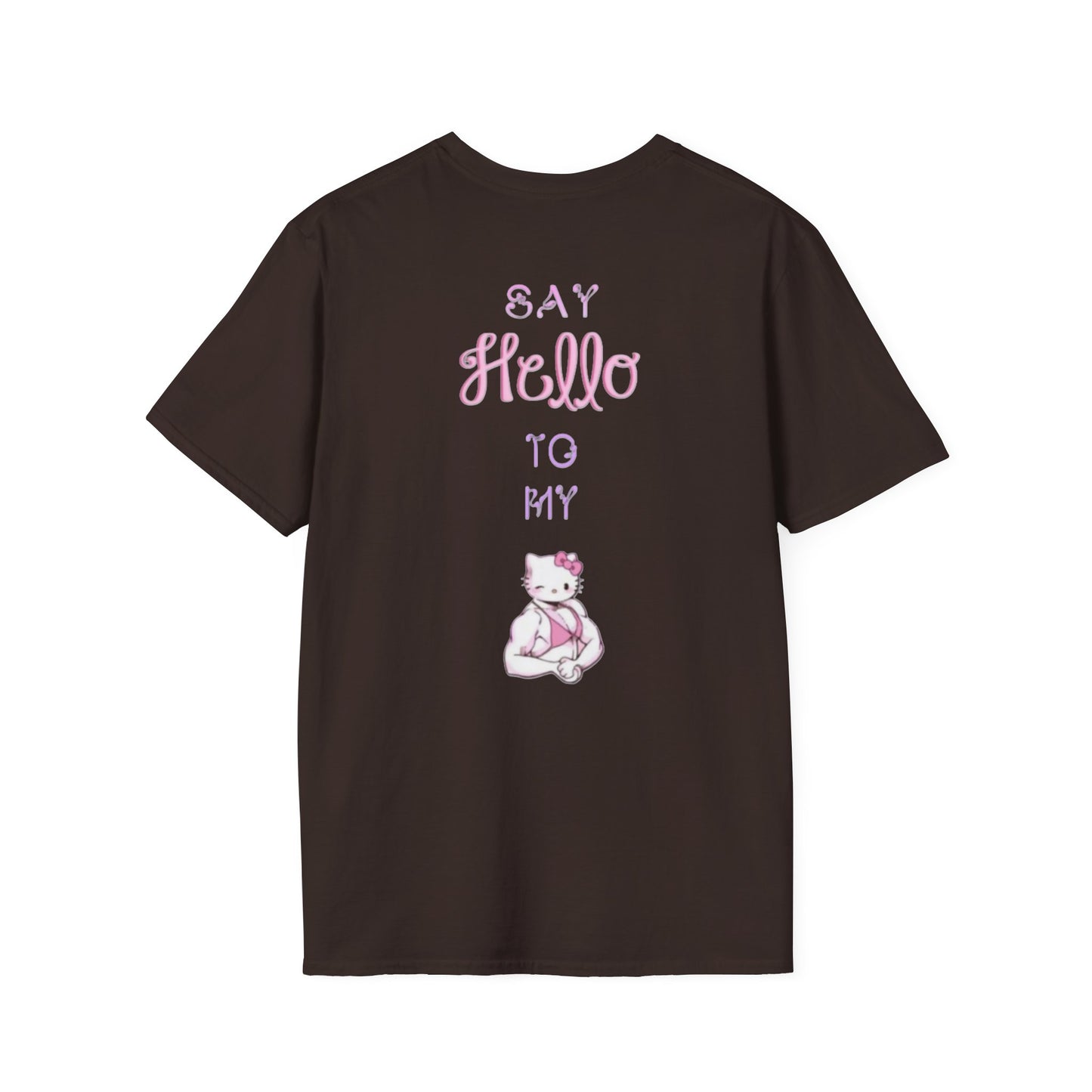 Muscular Hello Kitty Unisex T-Shirt