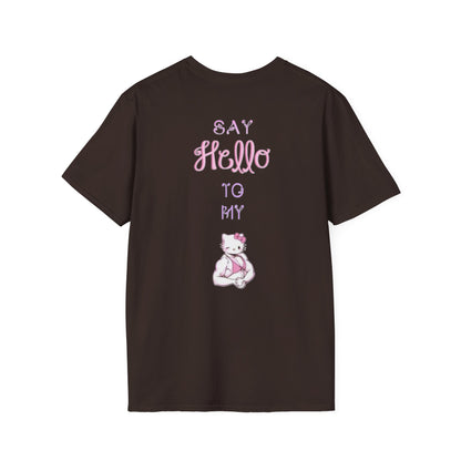 Muscular Hello Kitty Unisex T-Shirt