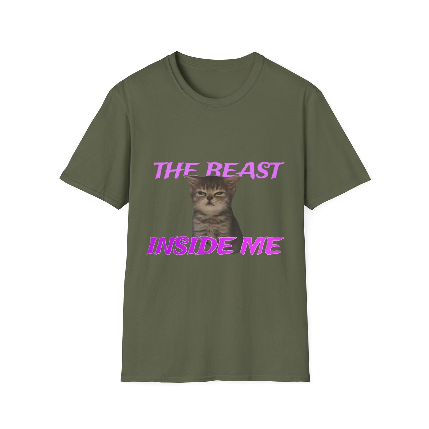 Beast Inside Me Cat T-Shirt