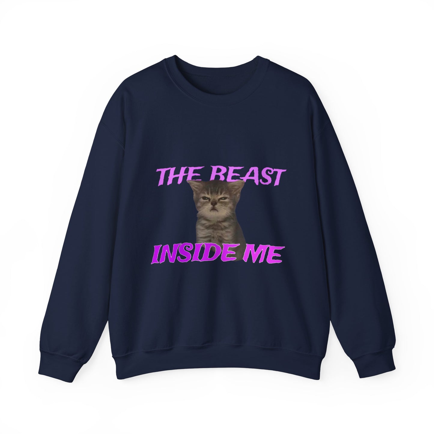 Beast Inside Me Cat Sweatshirt
