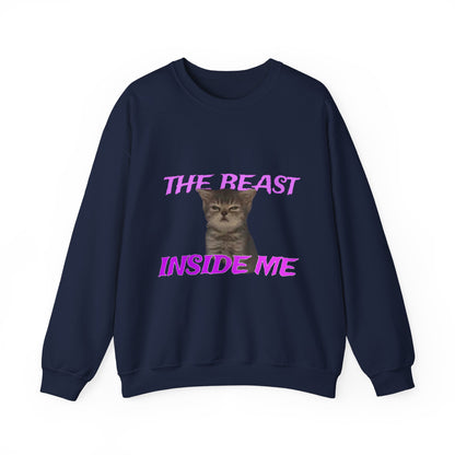 Beast Inside Me Cat Sweatshirt