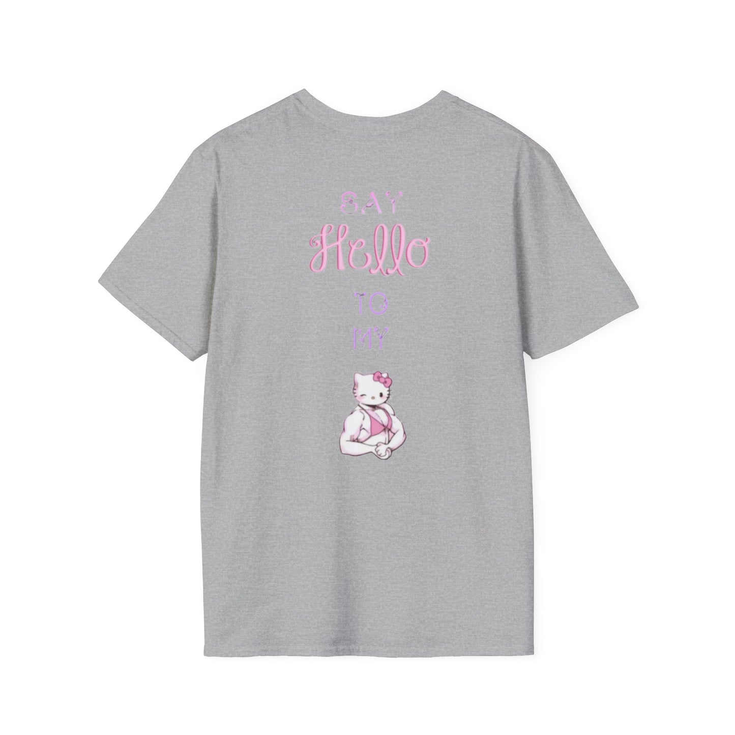 Muscular Hello Kitty Unisex T-Shirt