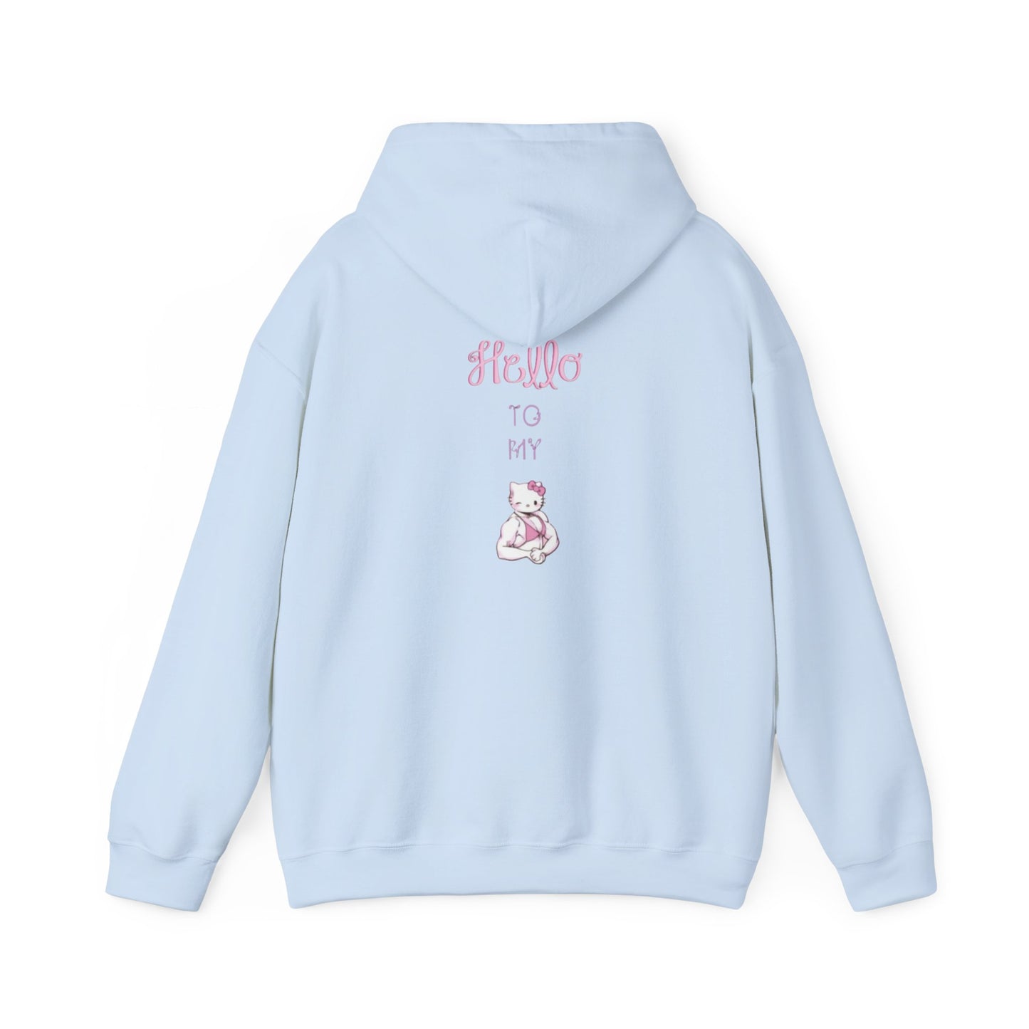 Muscular Hello Kitty Hoodie
