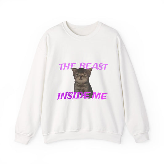 Beast Inside Me Cat Sweatshirt
