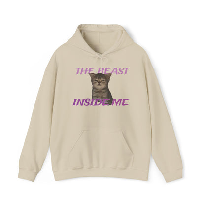 Beast Inside Me Cat Hoodie