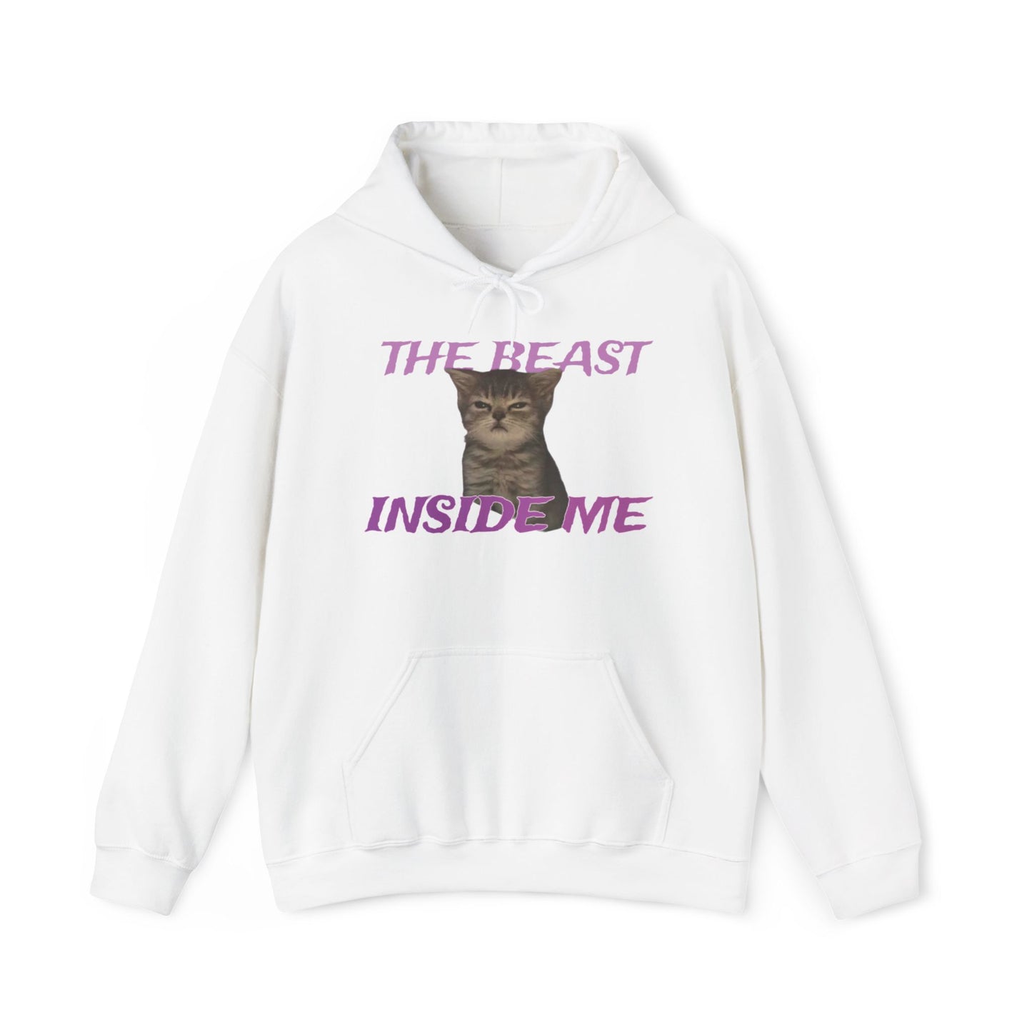 Beast Inside Me Cat Hoodie