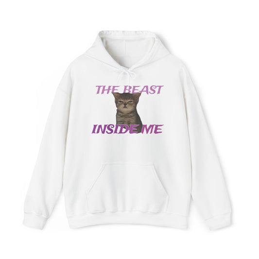 Beast Inside Me Cat Hoodie