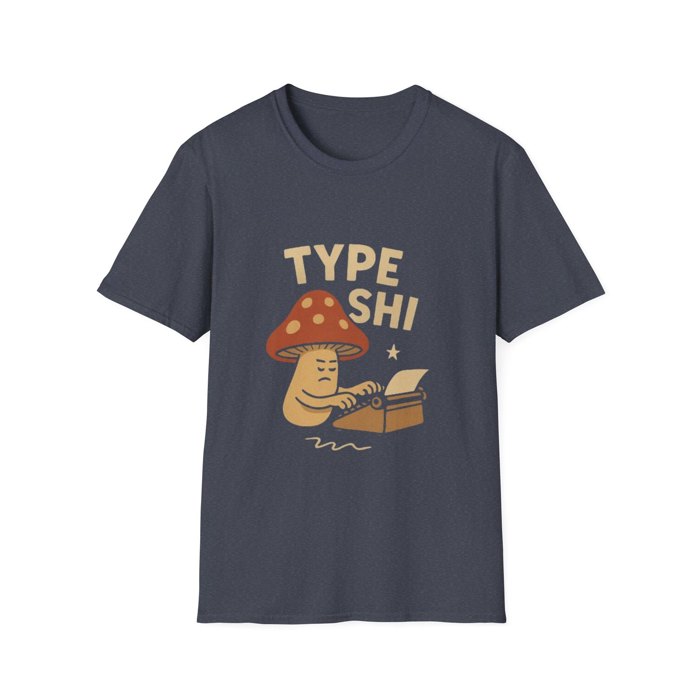 Mushroom Typewriter Tee