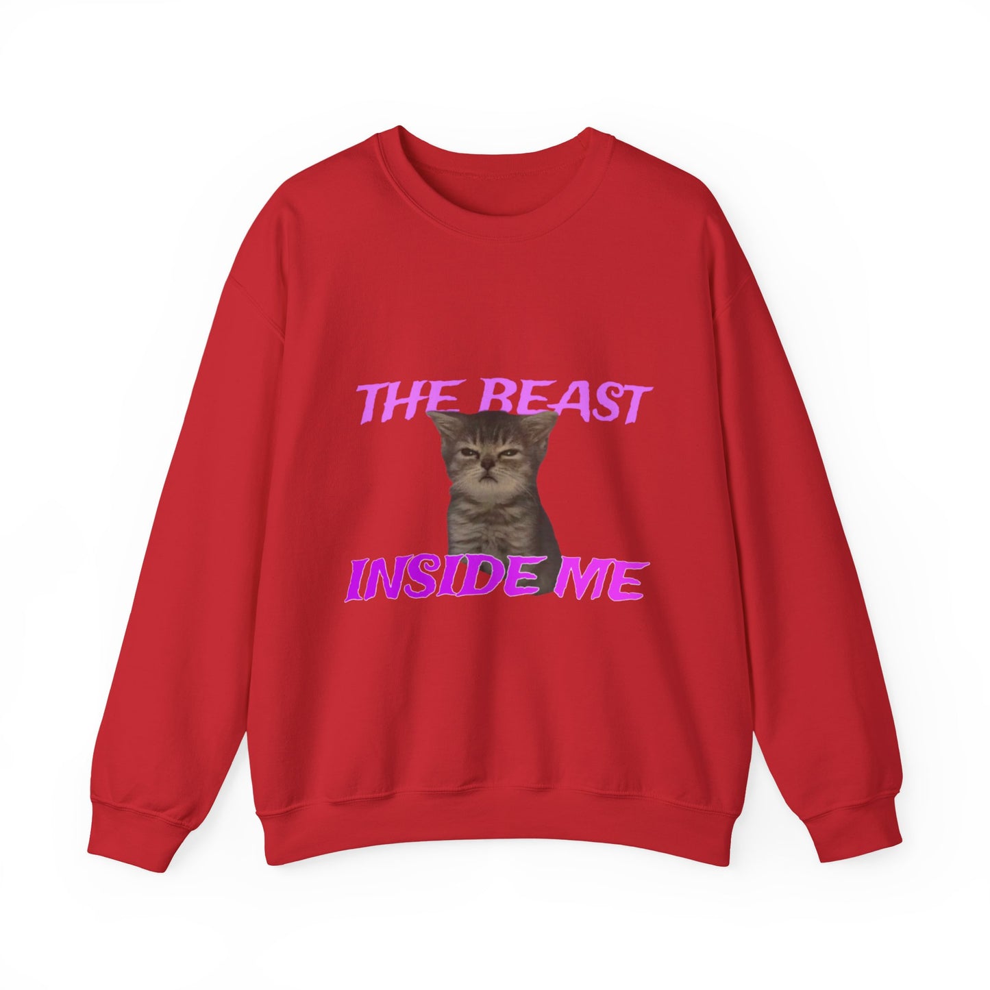 Beast Inside Me Cat Sweatshirt