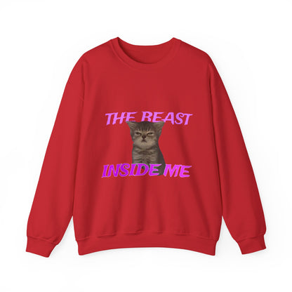 Beast Inside Me Cat Sweatshirt