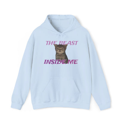 Beast Inside Me Cat Hoodie