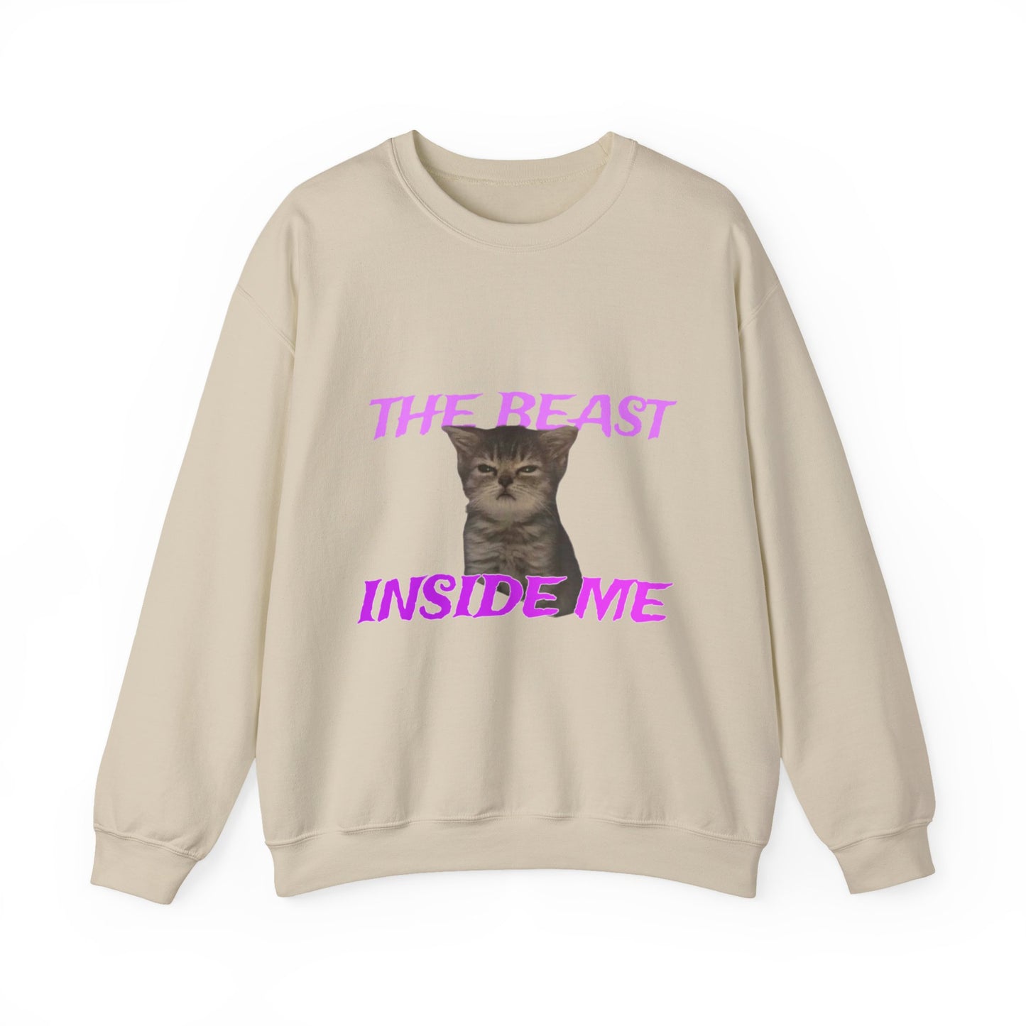 Beast Inside Me Cat Sweatshirt