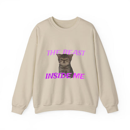 Beast Inside Me Cat Sweatshirt