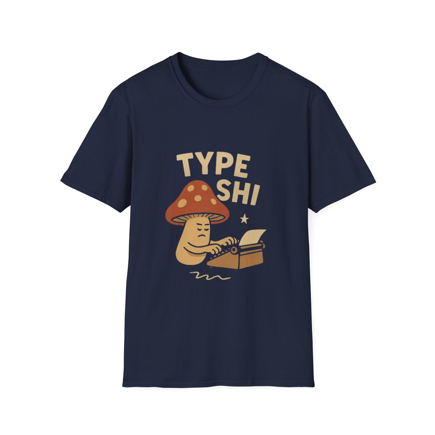 Mushroom Typewriter Tee