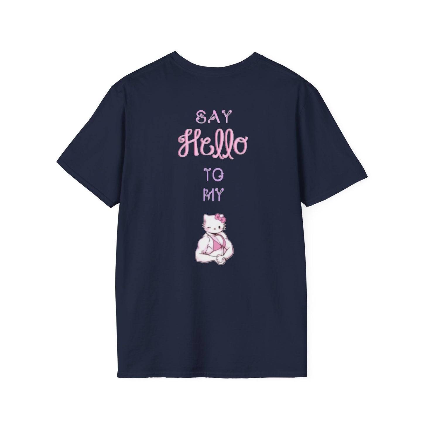 Muscular Hello Kitty Unisex T-Shirt