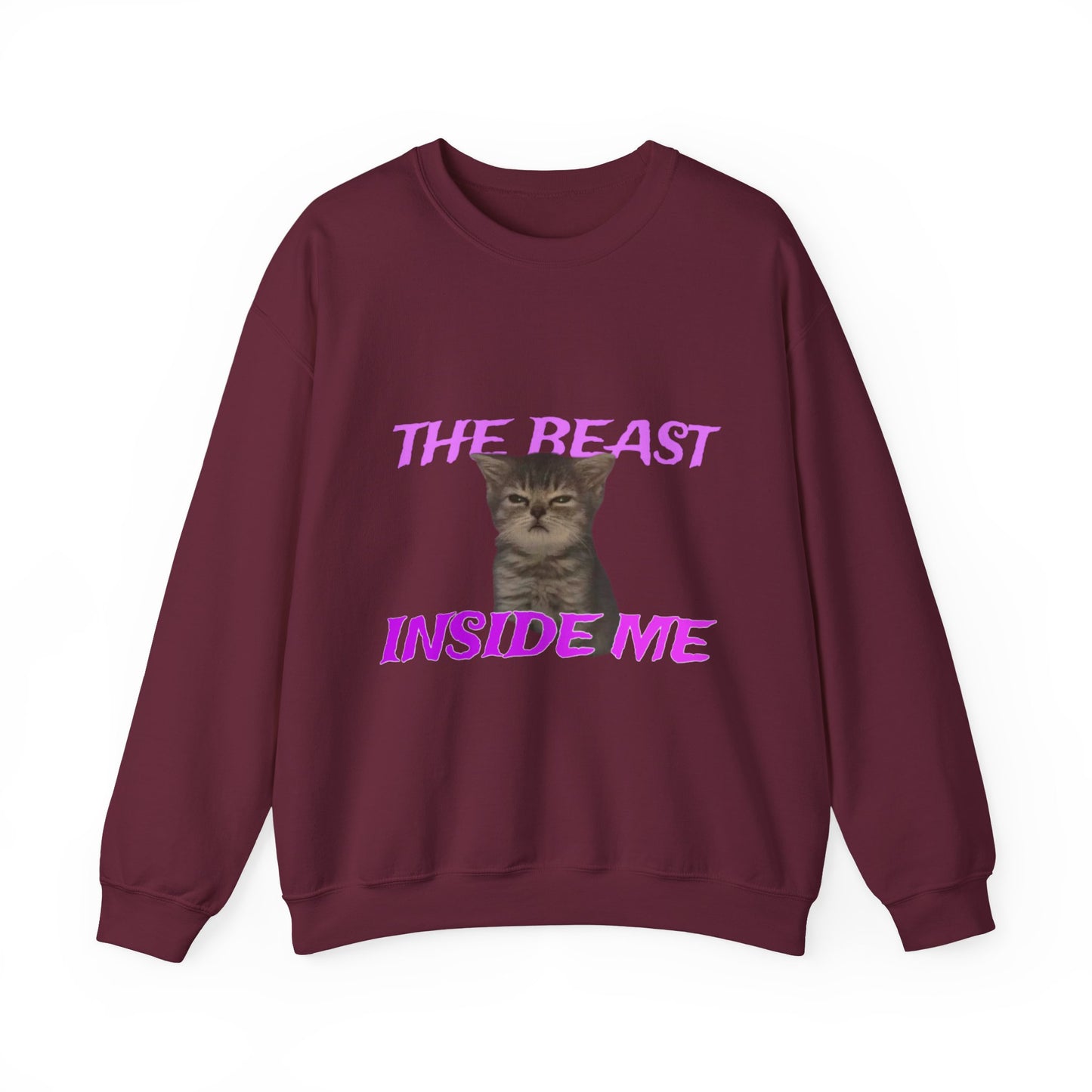 Beast Inside Me Cat Sweatshirt