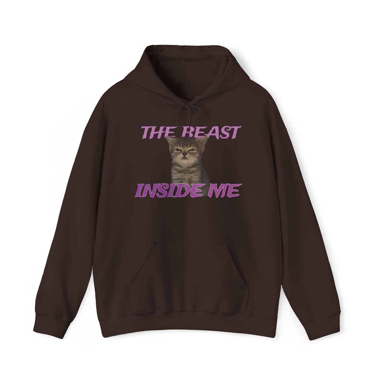 Beast Inside Me Cat Hoodie