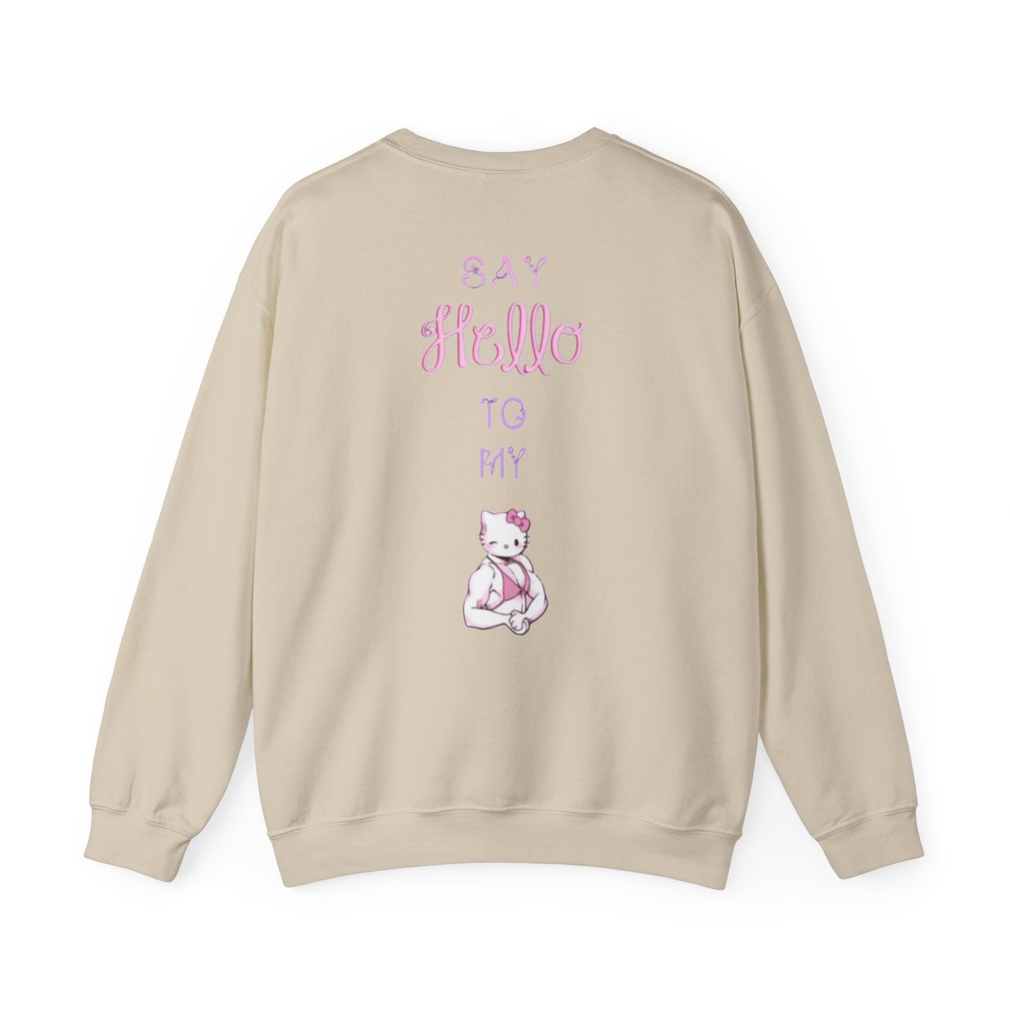 Muscular Hello Kitty Sweatshirt