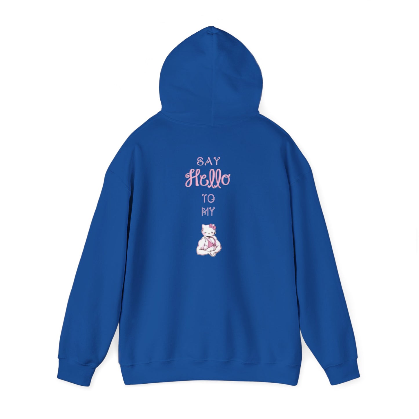 Muscular Hello Kitty Hoodie
