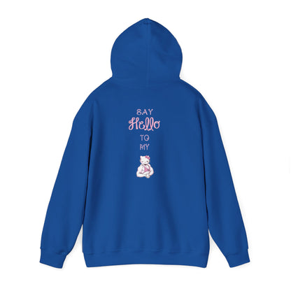 Muscular Hello Kitty Hoodie