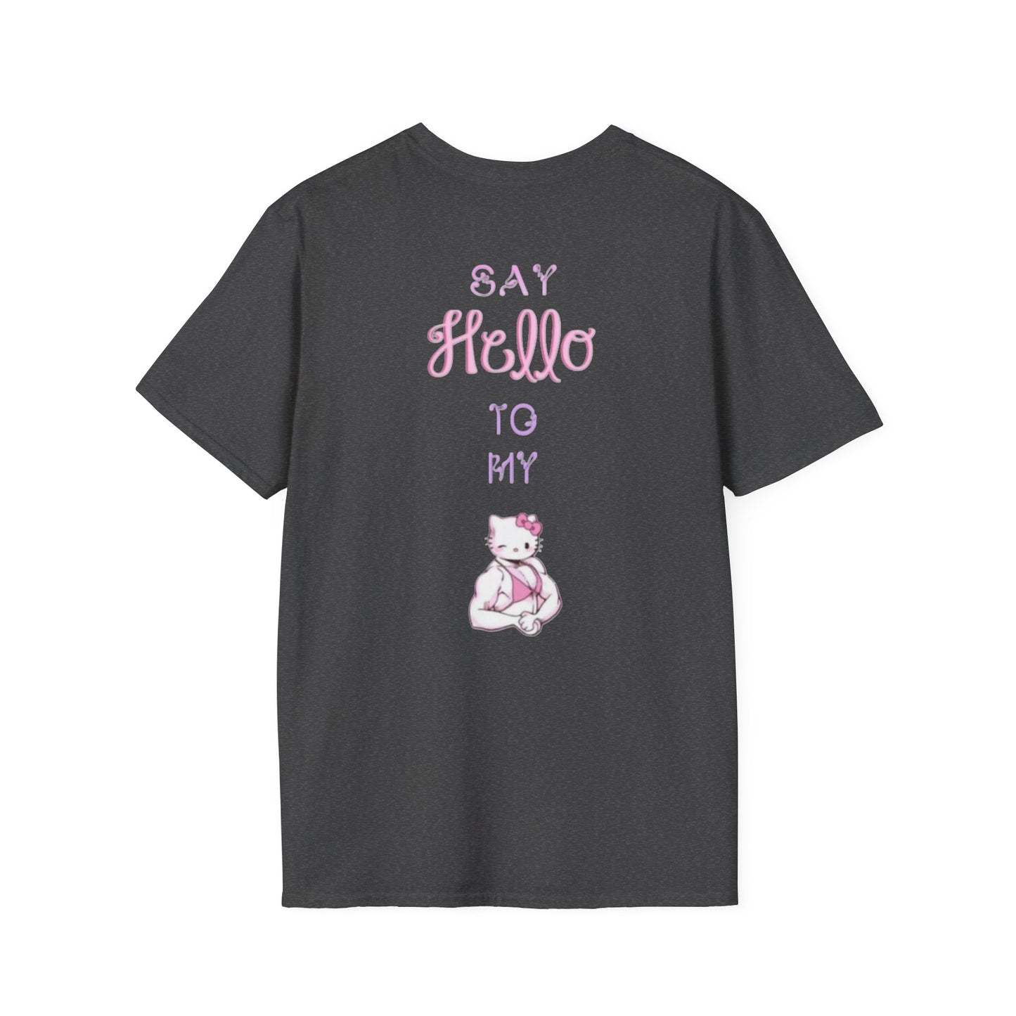 Muscular Hello Kitty Unisex T-Shirt